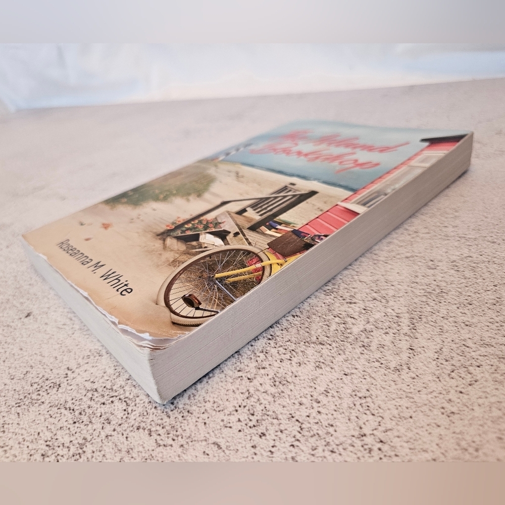 The Island Bookshop Novel by Roseanna M. White, Softcover, Some Wear - Picture 4 of 6